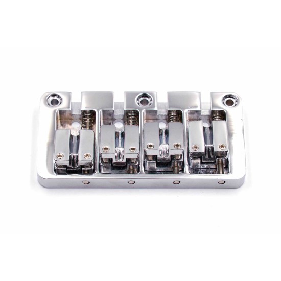 Brokk Modern Hi-Mass 4 String Bass Bridge - Chrome