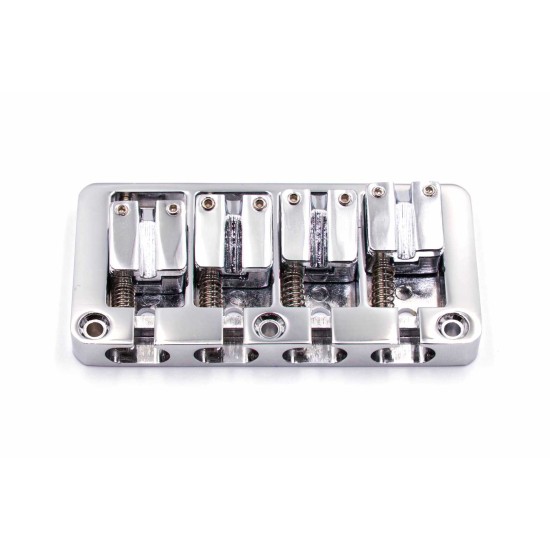 Brokk Modern Hi-Mass 4 String Bass Bridge - Chrome