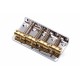 Brokk Classic Standard 4 String Bass Bridge - Chrome - Brass Saddles